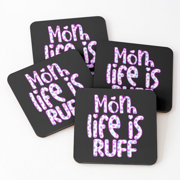 Item preview, Dog mom life is ruff, gifts for dogs  designed and sold by creativerooney.