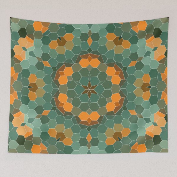 Item preview, Kaleidoscope Distortion Mosaic Tiles designed and sold by ObsidianDaz.
