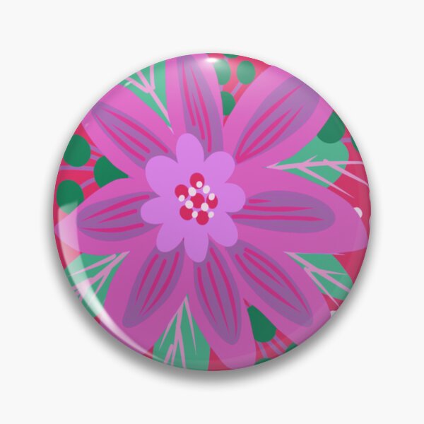 Item preview, Big pink flower designed and sold by Flowersonstuff.
