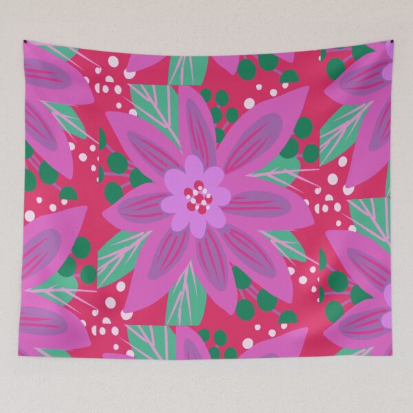 Item preview, Big pink flower designed and sold by Flowersonstuff.