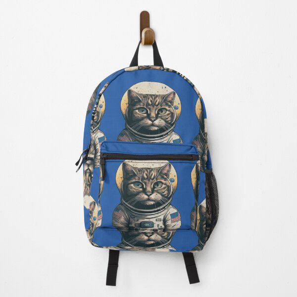 Item preview, Retro Space Cat designed and sold by Feline Rockstars.