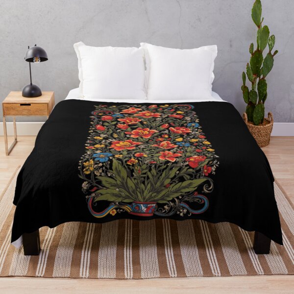 Item preview, Colorful Flowers Deco Vintage Aesthetic Streetwear designed and sold by LuminOrb.