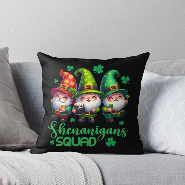 Item preview, St Patricks Day Shenanigans Squad Gnomes Green Funny designed and sold by MTRBSK11.