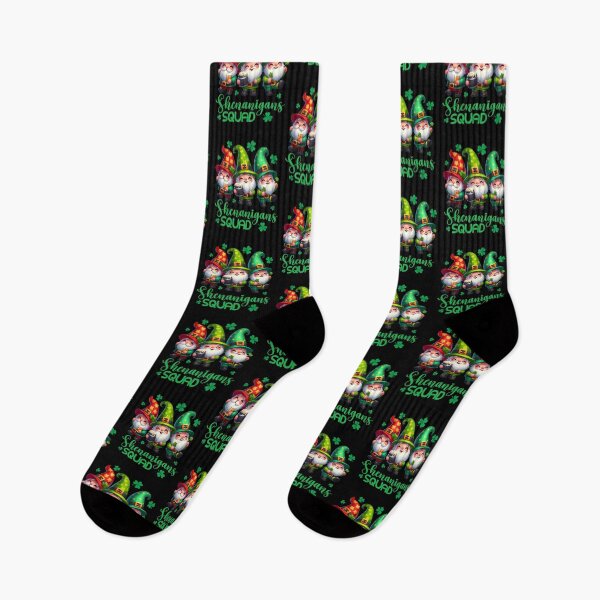 Item preview, St Patricks Day Shenanigans Squad Gnomes Green Funny designed and sold by MTRBSK11.