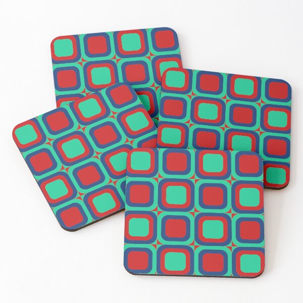Item preview, retro 1970s style abstract pattern designed and sold by pauloneill-art.