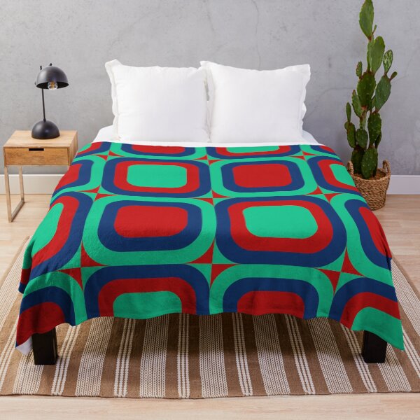 Item preview, retro 1970s style abstract pattern designed and sold by pauloneill-art.