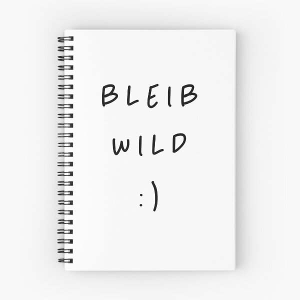 Artikelvorschau, BLEIB WILD :) | Minimalistischer Stil | Handschriftliche Schriftart entworfen und verkauft von RM-Journey.