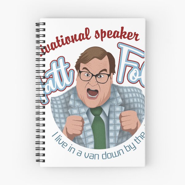Item preview, Chris Farley Matt Foley - I live a van down by the river designed and sold by ArtisanGroove.