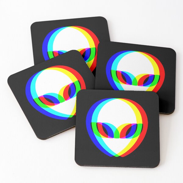 Item preview, Alien Head Trippy EDM Techno House Rave Music designed and sold by kakarikihill.