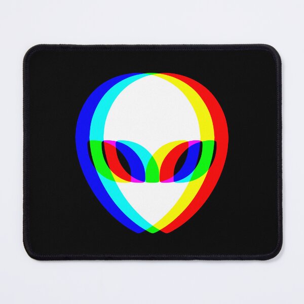 Item preview, Alien Head Trippy EDM Techno House Rave Music designed and sold by kakarikihill.