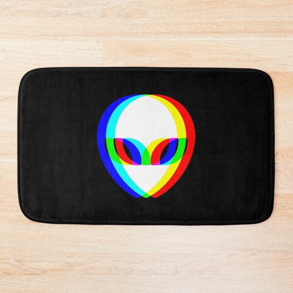Item preview, Alien Head Trippy EDM Techno House Rave Music designed and sold by kakarikihill.