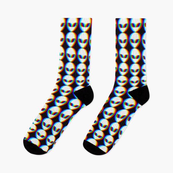 Item preview, Alien Head Trippy EDM Techno House Rave Music designed and sold by kakarikihill.