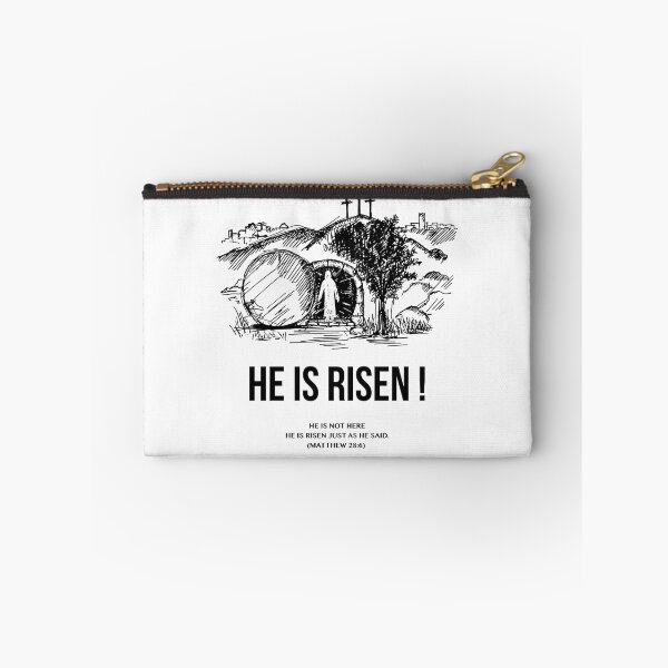 Item preview, He is Risen | Resurrection | Matthew 28:6 designed and sold by Short-Gospel.