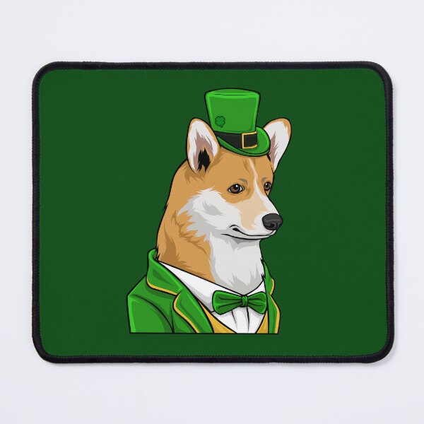 Item preview, Saint Patrick Corgi designed and sold by noahsian777.
