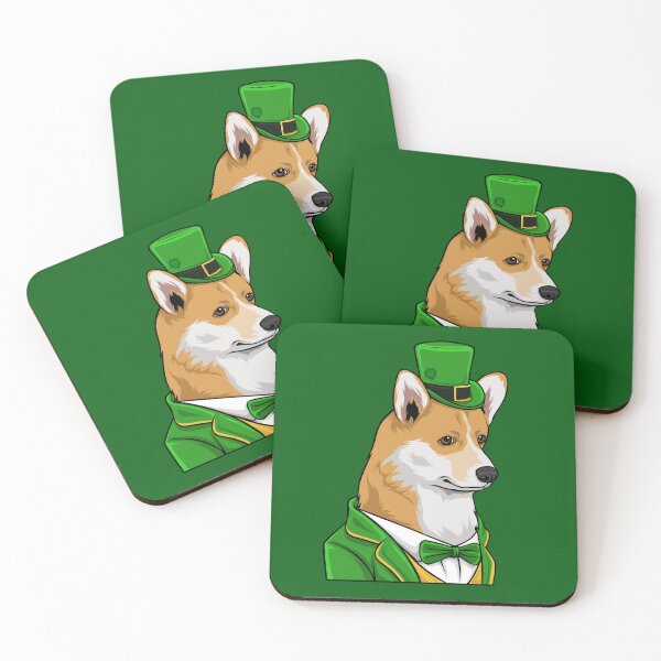 Item preview, Saint Patrick Corgi designed and sold by noahsian777.
