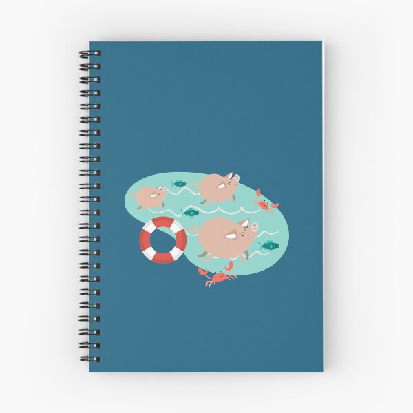 Item preview, Swimming Pig designed and sold by AnulaArt.