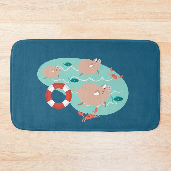 Item preview, Swimming Pig designed and sold by AnulaArt.