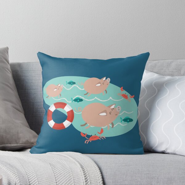 Item preview, Swimming Pig designed and sold by AnulaArt.