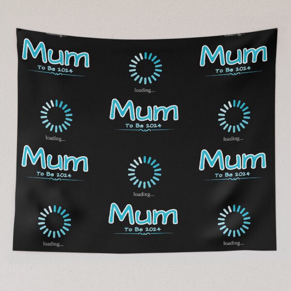 Item preview, Mum To Be 2024 (Blue) designed and sold by DontGoBroke.