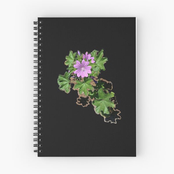Item preview, " La grande mauve" (= Malva sylvestris) designed and sold by Isa-Isarielle.