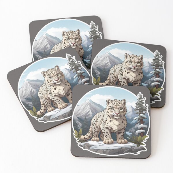 Item preview, Cute Snow Leopard  designed and sold by Irbisinthebox.