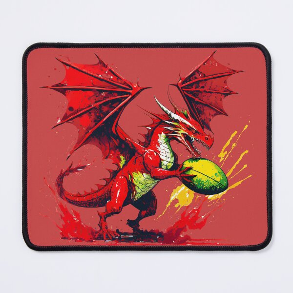 Item preview, Welsh Rugby Red Dragon designed and sold by MandWthings.