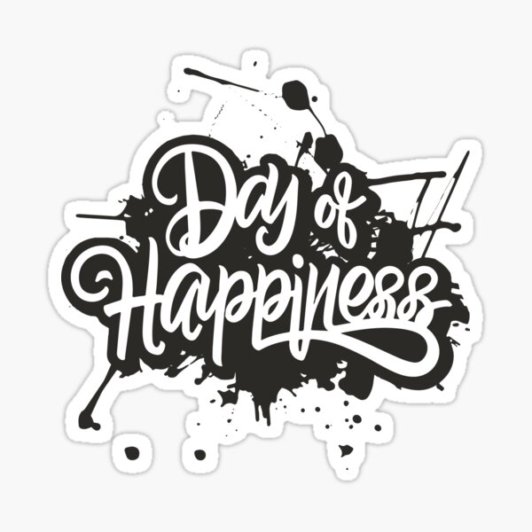 Item preview, International Day of Happiness – March designed and sold by irfankokabi.