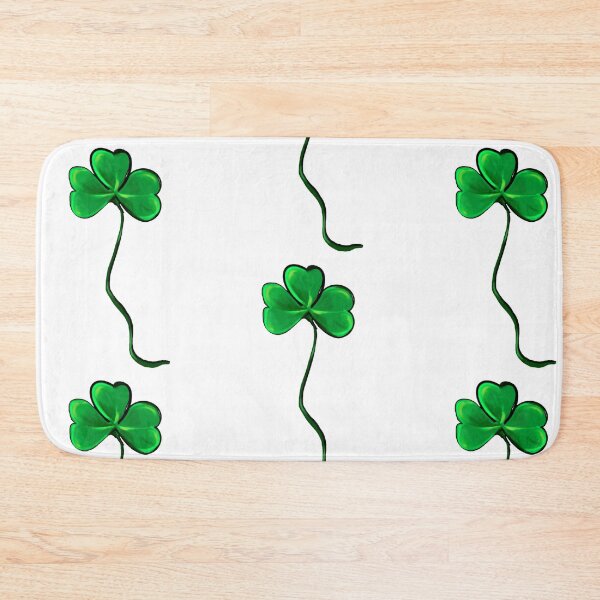 Item preview, Clover Shamrocks - green three leaf clovers shamrock. The best Irish gift ideas designed and sold by Artonmytee.
