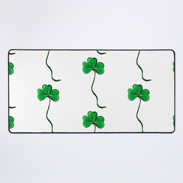Item preview, Clover Shamrocks - green three leaf clovers shamrock. The best Irish gift ideas designed and sold by Artonmytee.