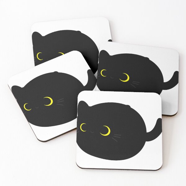 Item preview, Cute Black Cat designed and sold by PowesomePets.