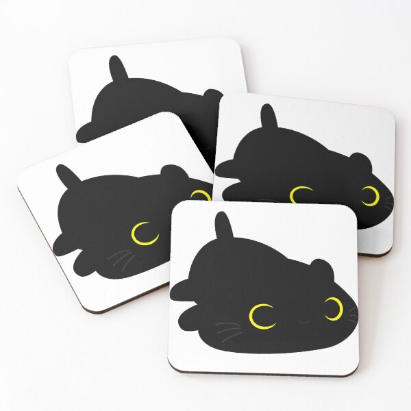 Item preview, Cute Black Cat designed and sold by PowesomePets.
