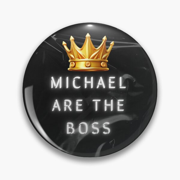 Item preview, Michael are the boss designed and sold by NovaMode.