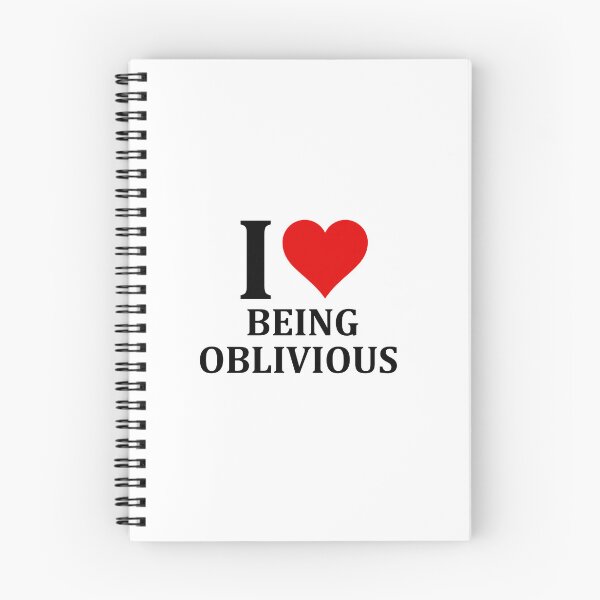 Item preview, I love being oblivious designed and sold by muchhappier.