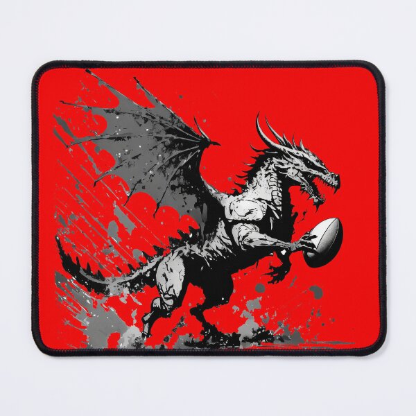 Item preview, Welsh Rugby Dragon designed and sold by MandWthings.