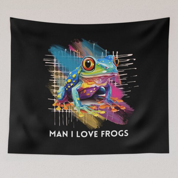 Item preview, Man I Love Frogs designed and sold by InverseArt.