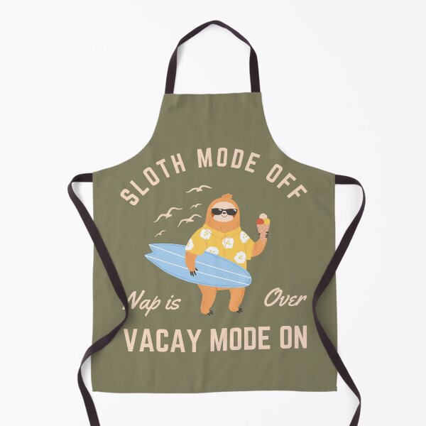 Item preview, Sloth's Beach Adventure - Vacay Mode On designed and sold by pocketart2023.