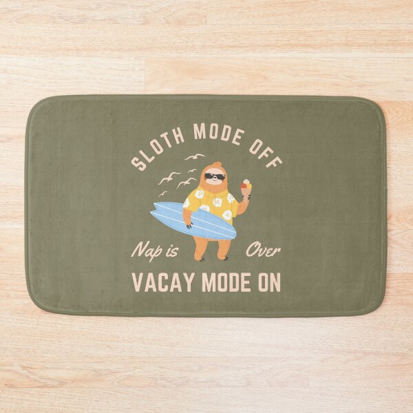 Item preview, Sloth's Beach Adventure - Vacay Mode On designed and sold by pocketart2023.