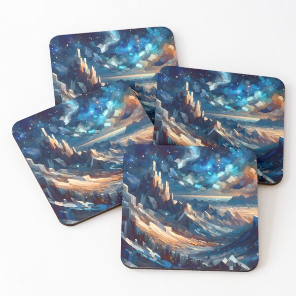 Item preview, The Veiled Valley A Twilight's Whisper print and  art desk mat amazon designed and sold by naivnoia.