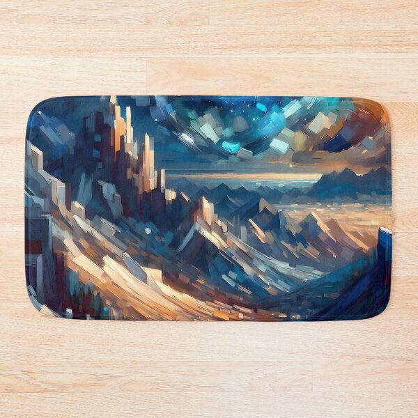 Item preview, The Veiled Valley A Twilight's Whisper print and  art desk mat amazon designed and sold by naivnoia.