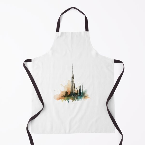 Item preview, Dubai's Piercing Jewel: Burj Khalifa, Towering Above the World designed and sold by NegarinFashions.