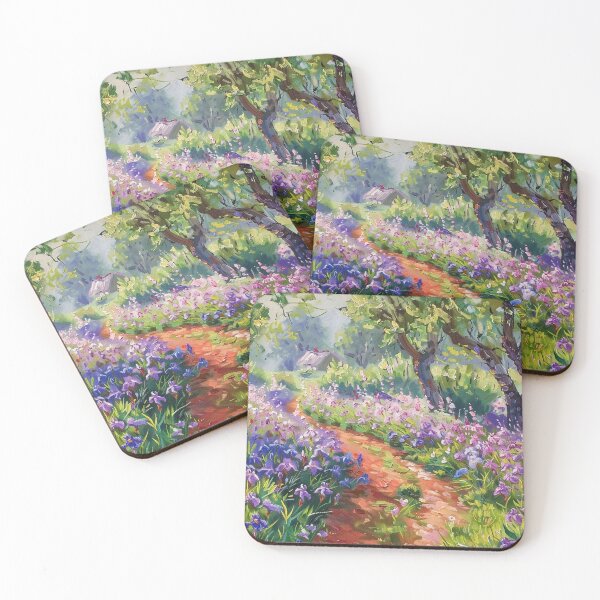 Item preview, Iris Garden Path designed and sold by SallieIrma.