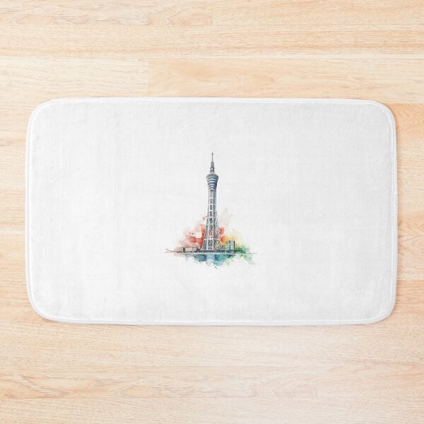 Item preview, Guangzhou's Soaring Spiral: Canton Tower, Unveiling Cityscapes designed and sold by NegarinFashions.