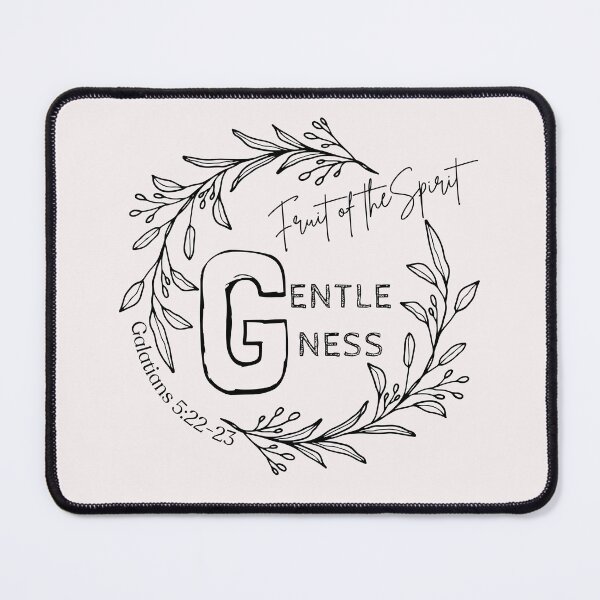 Item preview, Gentleness - Fruit of the Spirit - Bible Verse Galatians 5:22 - Christian Quote designed and sold by Share-Blessings.