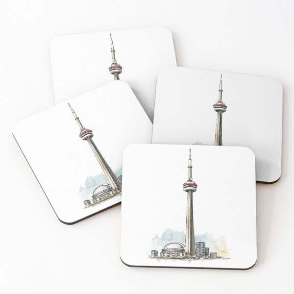 Item preview, Toronto's Touching the Sky: CN Tower, Iconic Majesty designed and sold by NegarinFashions.