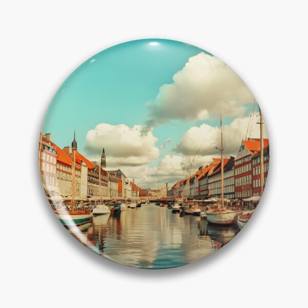 Item preview, Aarhus in Denmark Vintage Artwork designed and sold by StarArtsStudio.