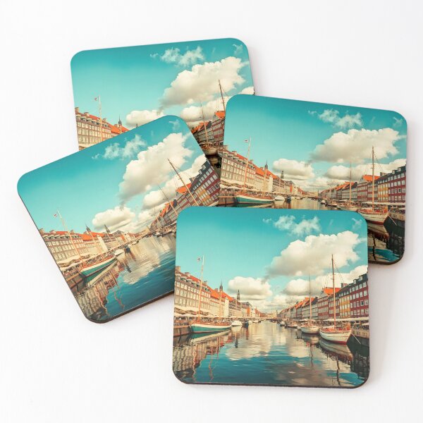 Item preview, Aarhus in Denmark Vintage Artwork designed and sold by StarArtsStudio.