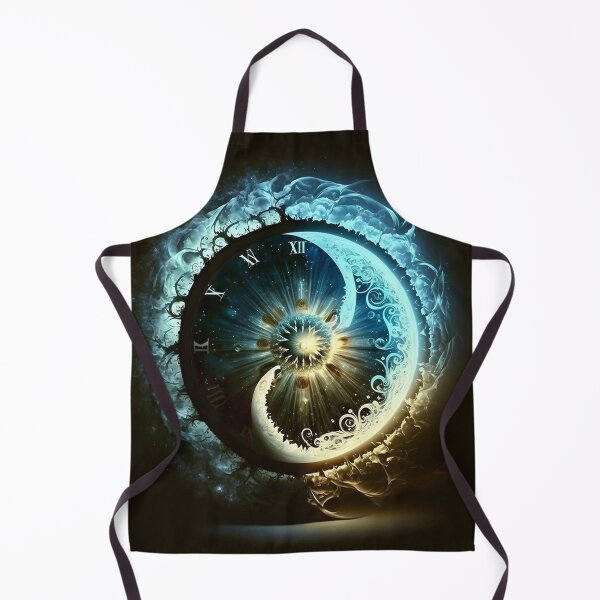 Item preview, The Clock of Eternity: An abstract work of art that captures the mystery of time ⏰✨ designed and sold by TroviTutto.