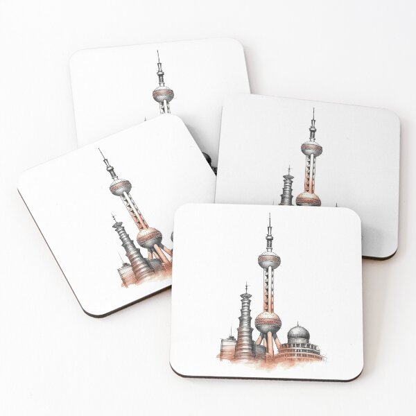 Item preview,  Oriental Pearl Tower, Shanghai designed and sold by NegarinFashions.