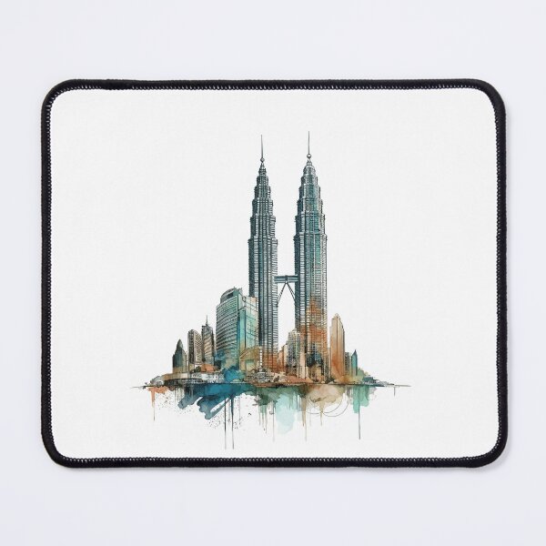 Item preview,  Petronas Twin Towers, Malaysia designed and sold by NegarinFashions.