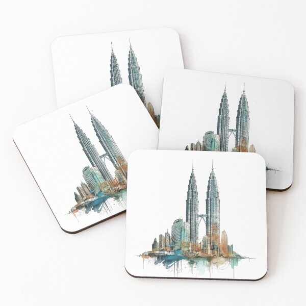Artikelvorschau, Petronas Twin Towers, Malaysia entworfen und verkauft von NegarinFashions.